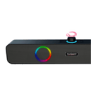 <b><i>TOUCHMATE</i></b> Bluetooth Soundbar Speaker with RGB Lights, Volume Knob, FM & AUX | Loud BASS | USB & SD Card Support