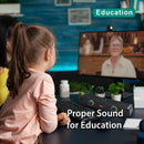 <b><i>TOUCHMATE</i></b> Bluetooth Soundbar Speaker with RGB Lights, Volume Knob, FM & AUX | Loud BASS | USB & SD Card Support