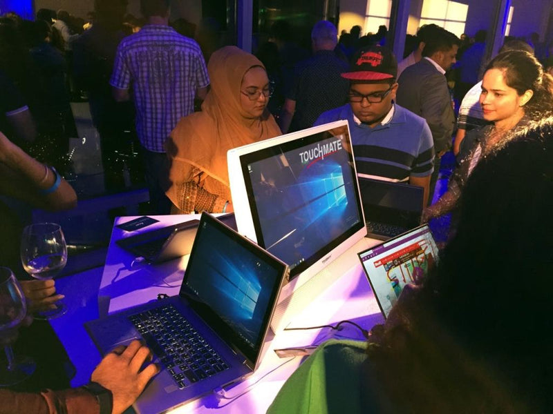Microsoft launched Windows 10 with TOUCHMATE