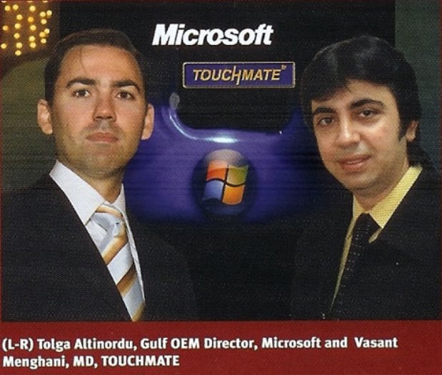 TOUCHMATE is the first direct OEMs in the Gulf for Microsoft
