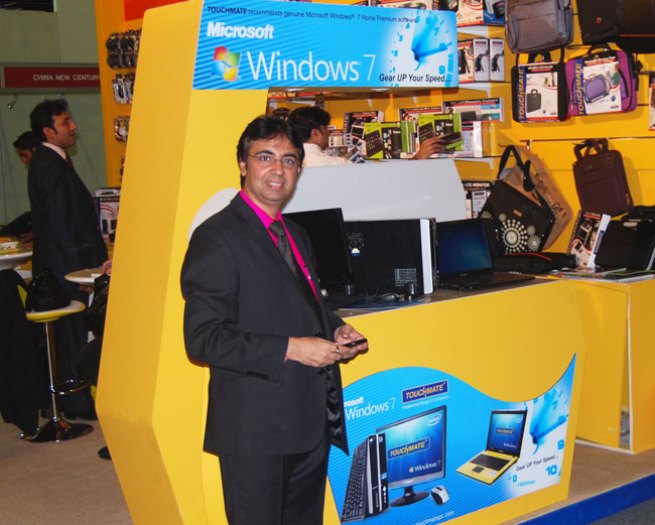 Microsoft with TOUCHMATE at GITEX 2011