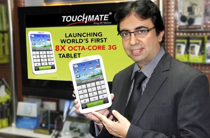 TOUCHMATE Launching 8 Core Tablet First in the World
