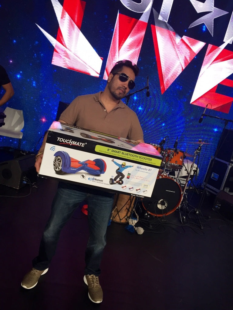Mika Singh: Bollywood popular singer Loves TOUCHMATE Hover board Scooters