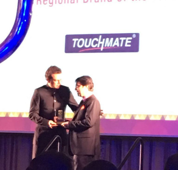 TOUCHMATE won Award for Best Regional Brand of the Year at VAR Choice of Channel 2016