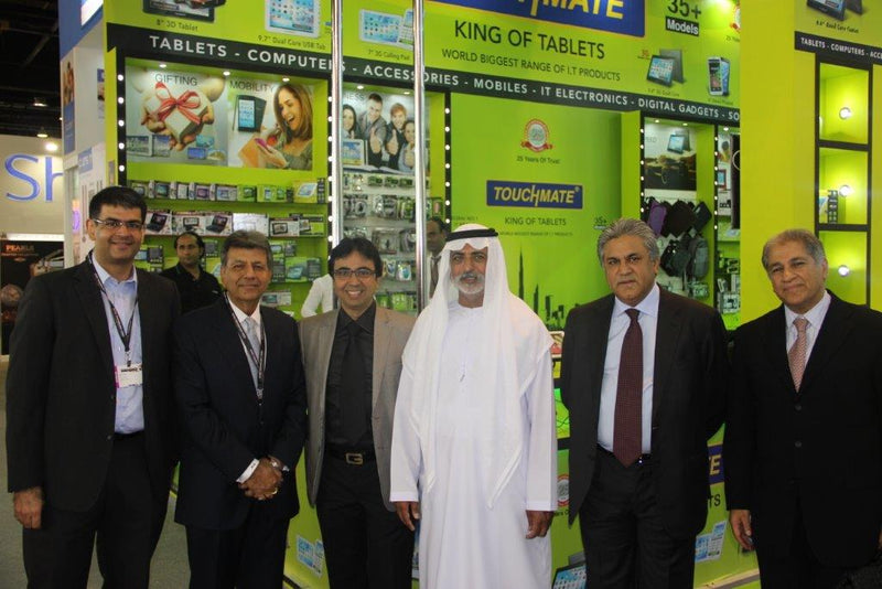 His Excellency Sheikh Nahyan bin Mubarak Al Nahyan Visited TOUCHMATE Stand in GITEX