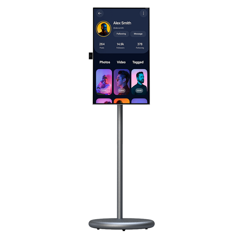TOUCHMATE 27" Portable Rechargeable Android Interactive Player