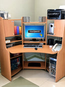 TOUCHMATE Multi-Storage Computer Workstation