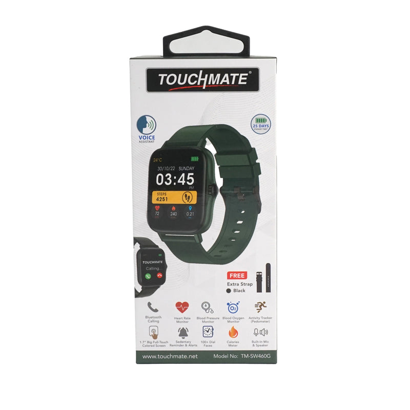 <i>TOUCHMATE</i> Calling Fitness Smartwatch | SKU : TM-SW460G
