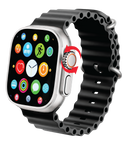 TOUCHMATE Smartwatch with Bluetooth Calling & Extra Strap | Black