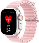 TOUCHMATE Smartwatch with Bluetooth Calling & Extra Strap | Pink