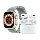 TOUCHMATE Calling Fitness Smartwatch with Wireless Earbuds