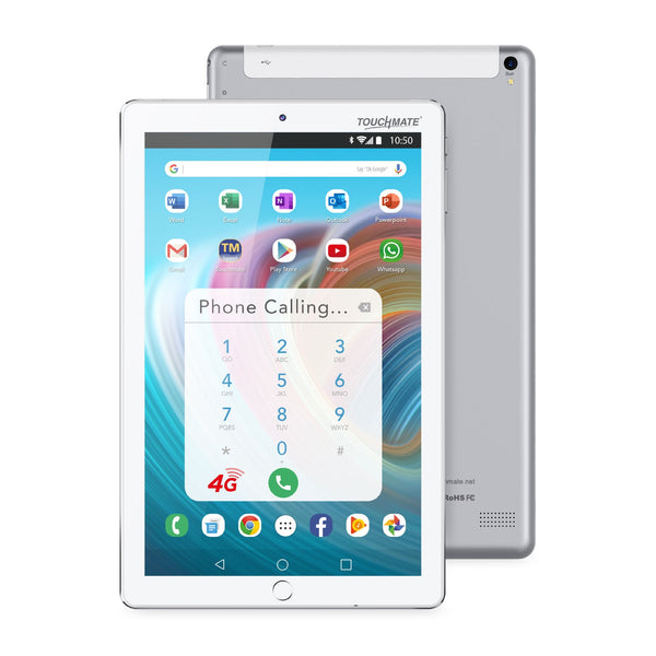 <i>TOUCHMATE</i> 10.1" 4G Calling Octa Core Tablet with MS Office | 32GB, 3GB RAM | SKU :  TM-MID1065N
