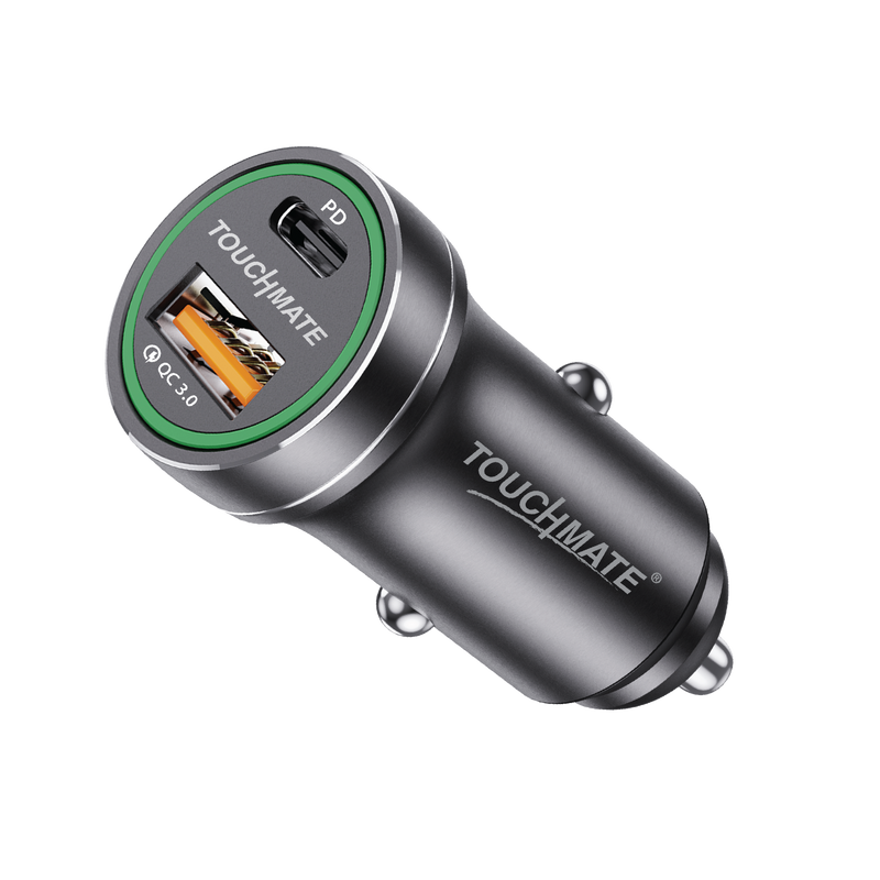 <i>TOUCHMATE</i> 25W PD Quick Car Charger