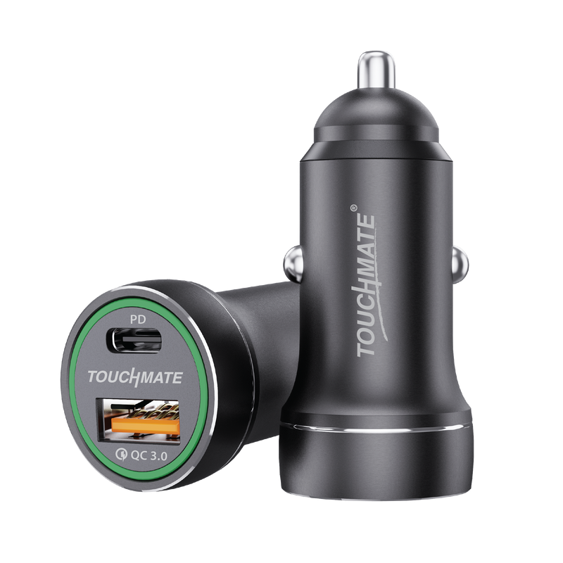 <i>TOUCHMATE</i> 25W PD Quick Car Charger