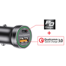 <i>TOUCHMATE</i> 25W PD Quick Car Charger