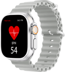 TOUCHMATE Smartwatch with Bluetooth Calling & Extra Strap | Gray