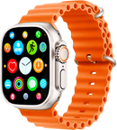 TOUCHMATE Smartwatch with Bluetooth Calling & Extra Strap | Orange