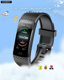 <i>TOUCHMATE</i> Waterproof Fitness Band with Wireless Bluetooth TWS Earbuds | SKU : TM-SW100BT