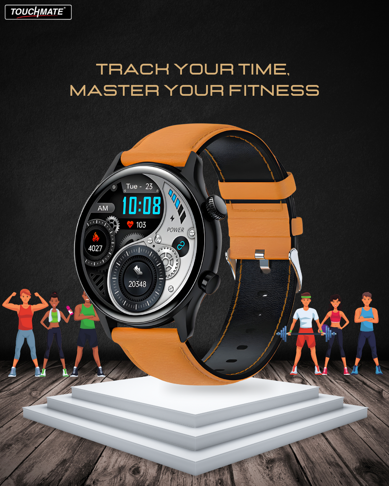 <i>TOUCHMATE</i> AMOLED Calling Fitness Smartwatch | TM-SW650