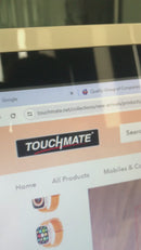 TOUCHMATE Smartwatch with Bluetooth Calling & Extra Strap | Gray