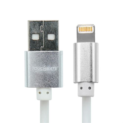 2 USB Port Car Charger with Lightning Cable