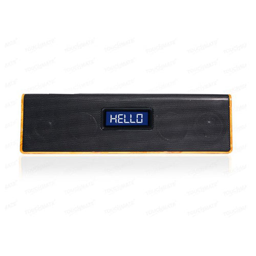 Bluetooth Rechargeable Speaker With Built-In USB/SD/FM/Clock