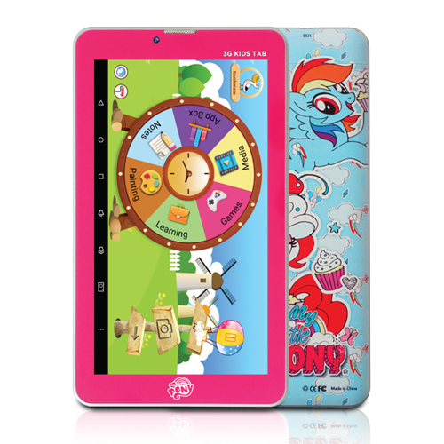 My Little Pony 7" Calling Quad Core Kids Tablet  with MS Office - (Kids Tab)