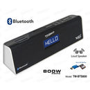 Bluetooth Rechargeable Speaker With Built-In USB/SD/FM/Clock