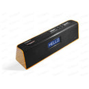 Bluetooth Rechargeable Speaker With Built-In USB/SD/FM/Clock