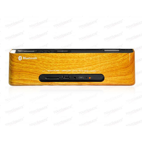Bluetooth Rechargeable Speaker With Built-In USB/SD/FM/Clock