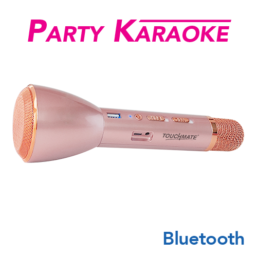 Wireless Karaoke Mic with Bluetooth Speaker , Echo & Powerbank Function (Party Karaoke)