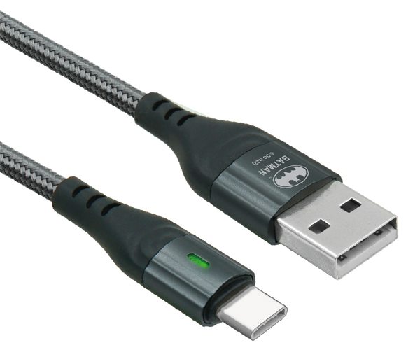 <i>BATMAN</i> Type-C Fast Charging Cable | SKU : BM-USB1C
