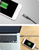 <i>BATMAN</i> 2 Meter Lightning Quick Charging Cable | SKU : BM-USB2A