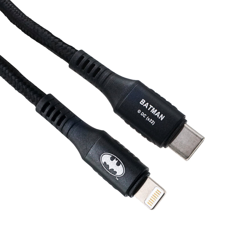 <i>BATMAN</i> Type-C to Lightning PD Fast Charging Cable | SKU : BM-USB20A