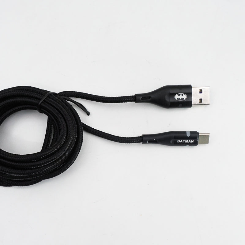 <i>BATMAN</i> Type-C Fast Charging Cable | SKU : BM-USB2C