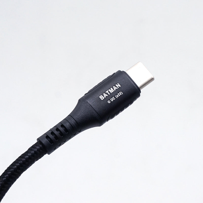 <i>BATMAN</i> Type-C to Type-C PD Fast Charging Cable  | SKU : BM-USB100C