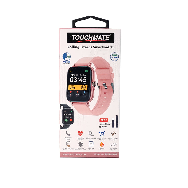 <i>TOUCHMATE</i> Calling Fitness Smartwatch | SKU : TM-SW460P