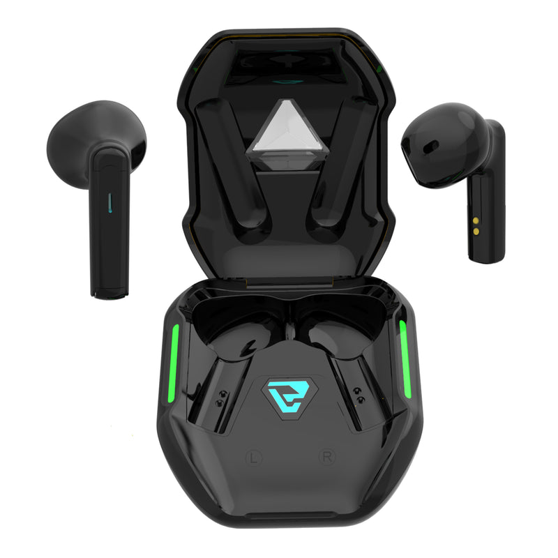 <i>TOUCHMATE</i> Gaming Earbuds | True Wireless Earbuds for Gaming & Music | Black