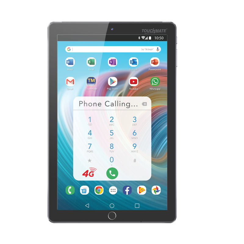 <i>TOUCHMATE</i> 10.1" 4G Calling quad-core Tablet with MS Office | SKU : TM-MID1065NB