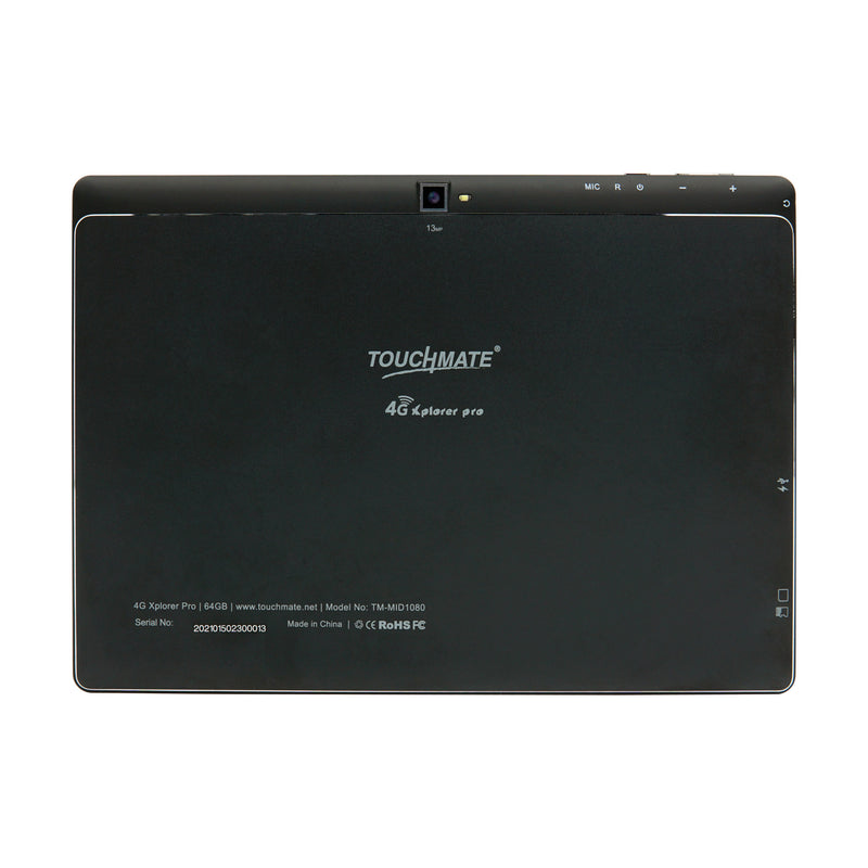 TOUCHMATE 10.1" Octa-Core 4G Calling Tablet  with MS Office - (4G Xplorer Pro) | SKU: TM-MID1080B