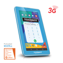 TOUCHMATE 7"  3G Calling Quad Core Tablet  with MS Office - (3G Rainbow) | SKU: TM-MID795BL