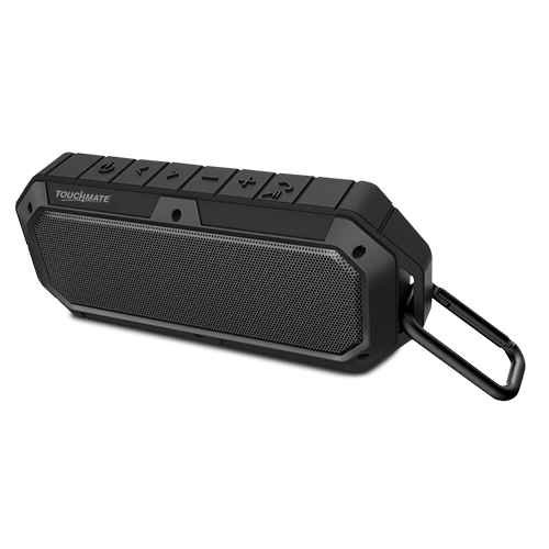 TOUCHMATE Waterproof Bluetooth Speaker, Shockproof & Rugged, Rechargeable With Built in MIC.