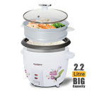 Rice Cooker with Steam Cooker