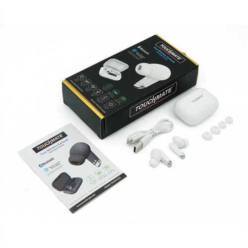 True Wireless Earbuds  with Digital Display | SKU : TM-BTH350W