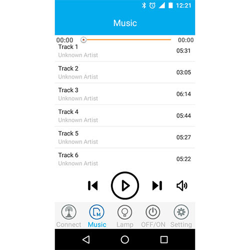 Bluetooth Smart Speaker With Bulb